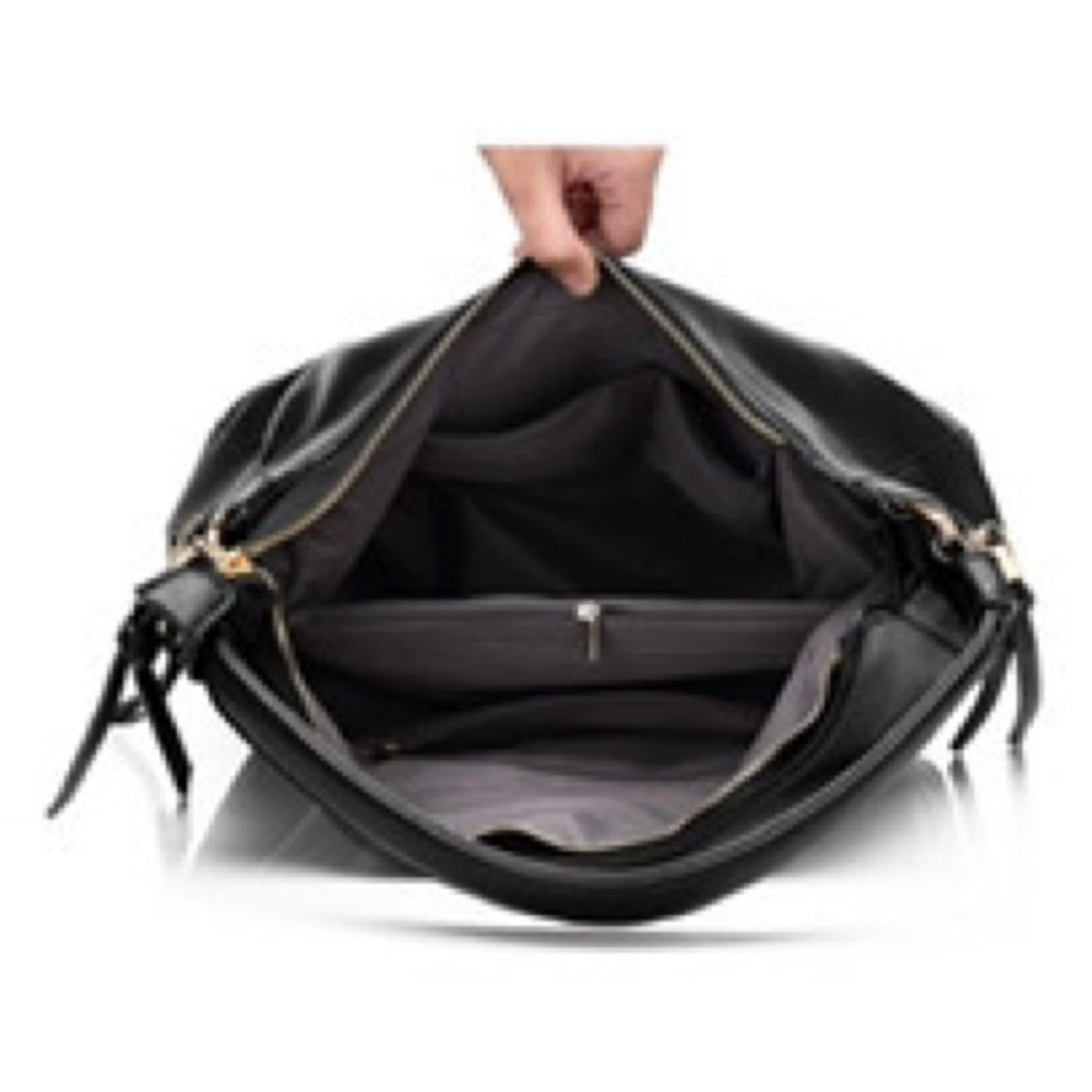 🍀SALE PRICE🍀 NWT Large Leather hobo bag/ crossbody DISCOUNTED SHIPPING - Picture 13 of 16